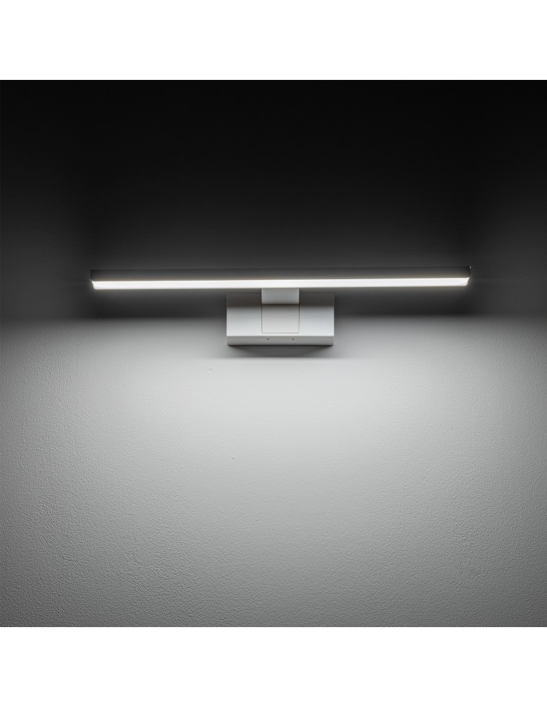 Wall lamps over the mirror - Nowodvorski CEZANNE LED S Wall Wall lamp picture max power 8W LED 4000K White 10683 - product kolory-swiatla.pl 2