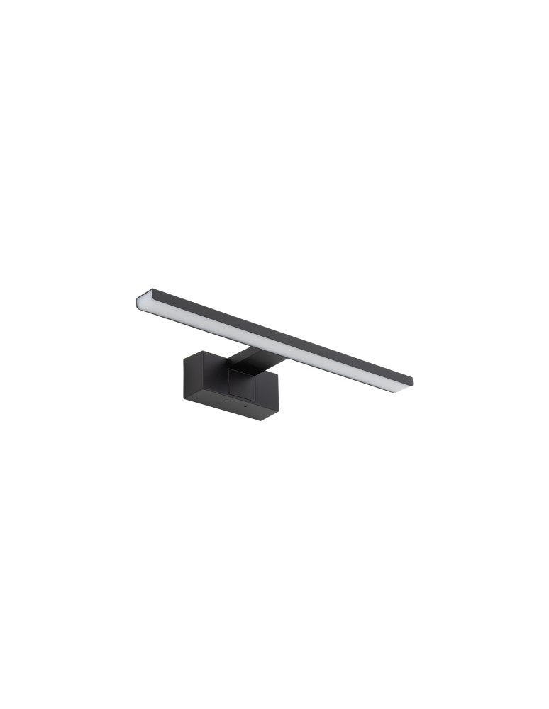 Wall lamps over the mirror - Nowodvorski CEZANNE LED S Wall Wall lamp Picture wall lamp Max power 8W LED 3000K Black 10668 - product kolory-swiatla.pl 1