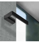 Bathroom wall lamps - Azzardo DALEN BLACK 4000K 1xLED Wall-mounted Black IP44 AZ2961 - product 2