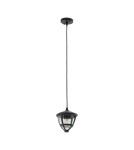 Outdoor pendant lamps - Nowodvorski AMELIA BL CG Outdoor Ceiling Pendant Max power 10W only LED E27 Black 10496 - product 1