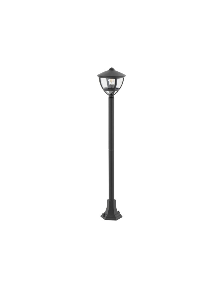 Standing garden lamps - Nowodvorski AMELIA Outdoor Pole Max power 10W only LED E27 Black 10497 - product kolory-swiatla.pl 1