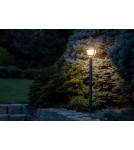 Standing garden lamps - Nowodvorski AMELIA Outdoor Pole Max power 10W only LED E27 Black 10497 - product 4