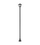 Outdoor lanterns - Nowodvorski AMELIA Outdoor Pole Max power 10W only LED E27 Black 10498 - product 1
