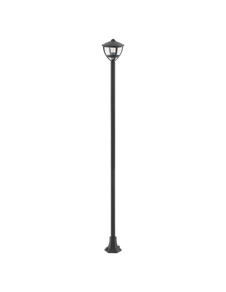 Outdoor lanterns - Nowodvorski AMELIA Outdoor Pole Max power 10W only LED E27 Black 10498 - product kolory-swiatla.pl 1