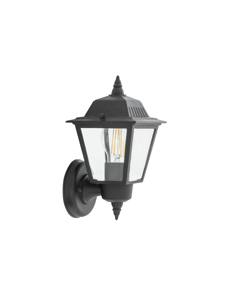 Outdoor wall lamps - Nowodvorski ANA Outdoor Wall Mounted Max wattage 10W only LED E27 Black 10499 - product kolory-swiatla.pl 1
