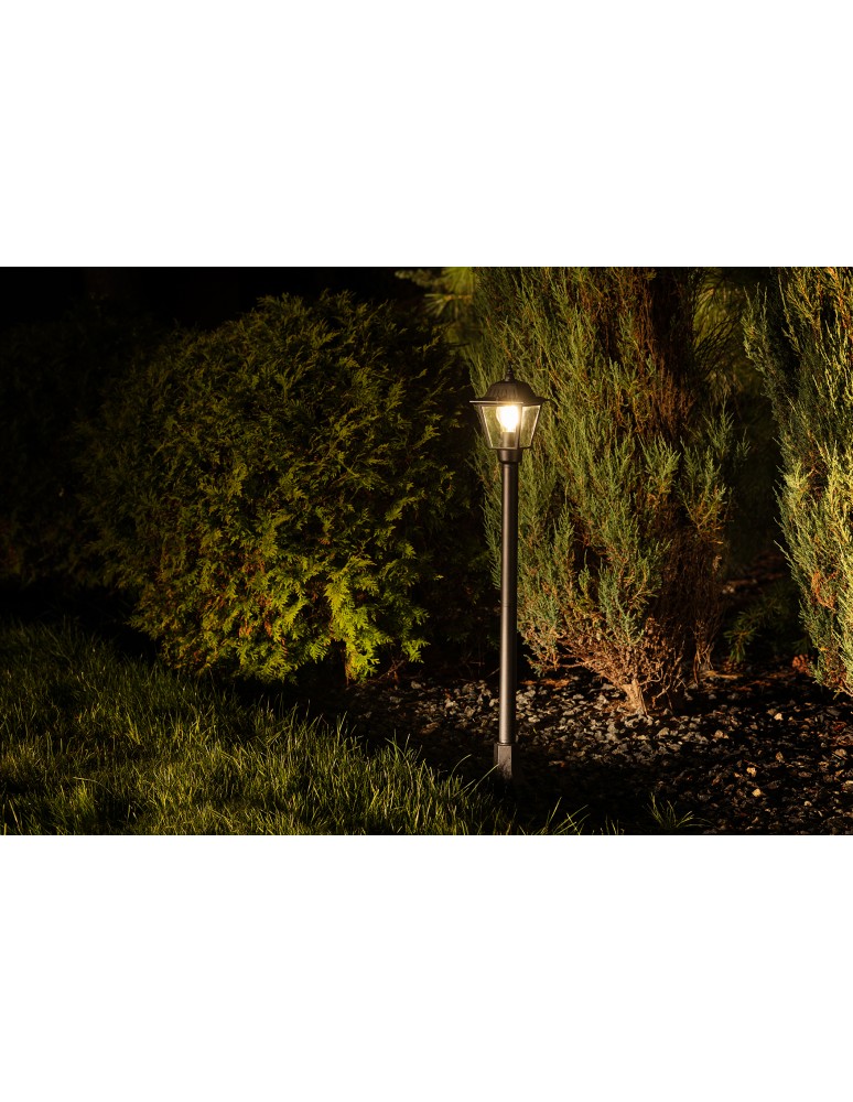 Standing garden lamps - Nowodvorski ANA Outdoor Pole Max wattage 10W only LED E27 Black 10501 - product kolory-swiatla.pl 4