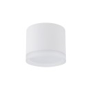 Round ceiling luminaires - Nowodvorski SILBA Spot Surface Mounted Max wattage 12W only LED GX53 White 10476 - product 1