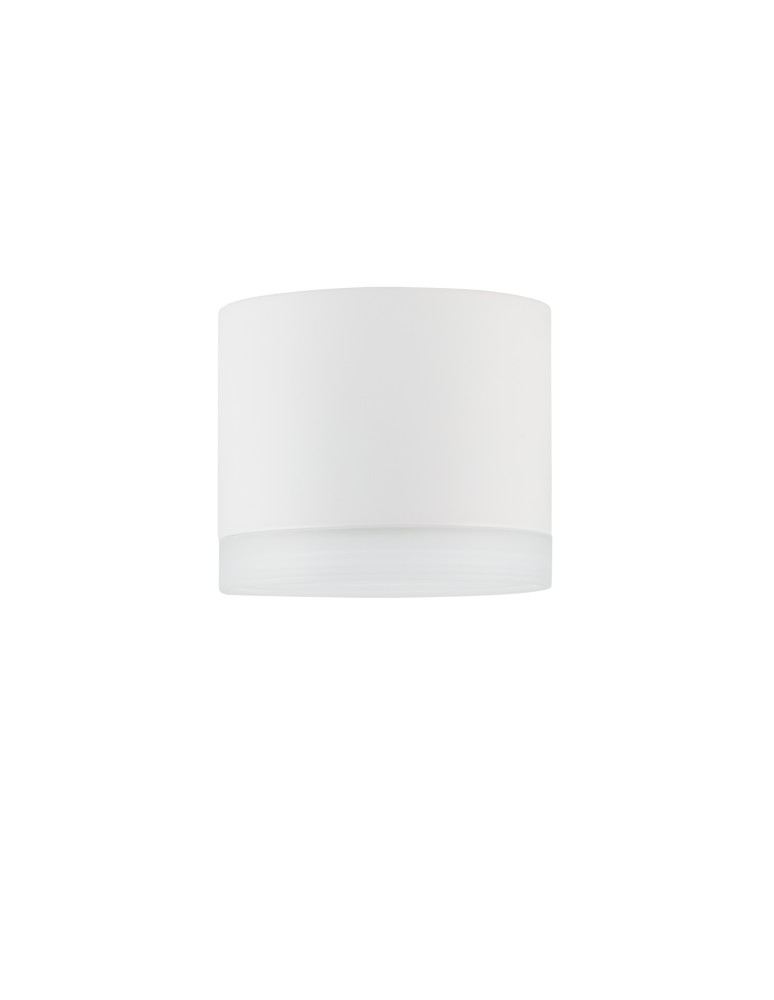 Round ceiling luminaires - Nowodvorski SILBA Spot Surface Mounted Max wattage 12W only LED GX53 White 10476 - product kolory-swiatla.pl 3