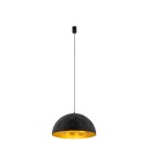 Round pendant lamps - Nowodvorski HEMISPHERE HIT L Ceiling Pendant Max wattage 25W only LED E27 Black 10703 - product 2