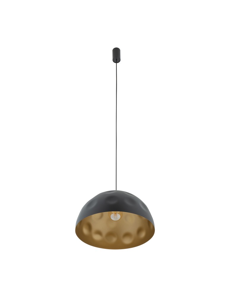 Round pendant lamps - Nowodvorski HEMISPHERE HIT L Ceiling Pendant Max wattage 25W only LED E27 Black 10703 - product kolory-swiatla.pl 3