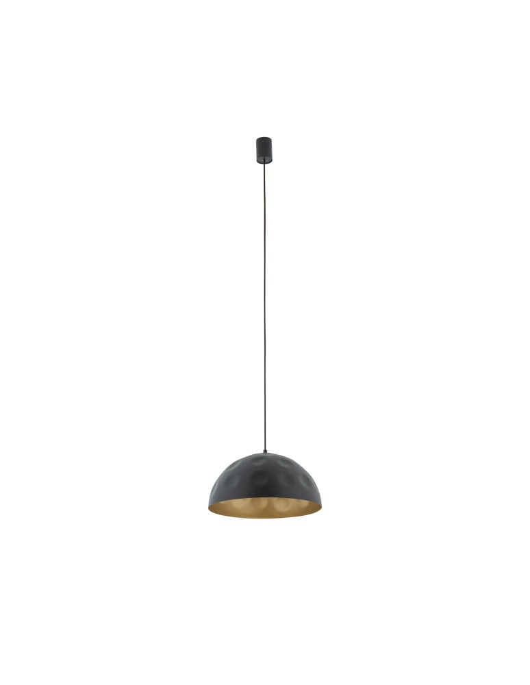 Round pendant lamps - Nowodvorski HEMISPHERE HIT S Ceiling Pendant Max wattage 25W only LED E27 Black 10702 - product kolory-swiatla.pl 1