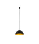 Round pendant lamps - Nowodvorski HEMISPHERE HIT S Ceiling Pendant Max wattage 25W only LED E27 Black 10702 - product 2