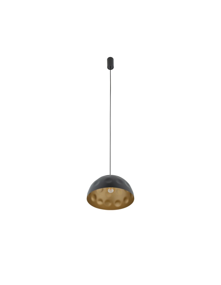Round pendant lamps - Nowodvorski HEMISPHERE HIT S Ceiling Pendant Max wattage 25W only LED E27 Black 10702 - product kolory-swiatla.pl 3