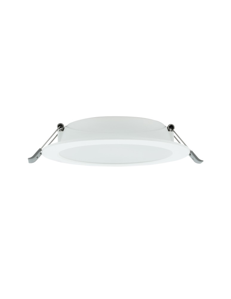 Recessed lamps with round shade - Nowodvorski MYKONOS LED 10W Spot Flush Mounted Max power 10W LED 3000K White 10537 - product kolory-swiatla.pl 1