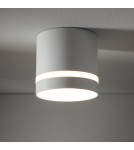 Round ceiling luminaires - Nowodvorski CRES Spot Surface Mounted Max wattage 12W only LED GX53 White 10478 - product 2