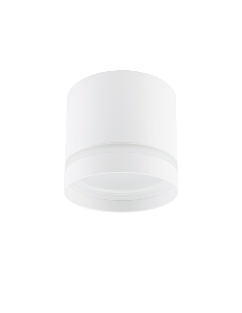 Round ceiling luminaires - Nowodvorski CRES Spot Surface Mounted Max wattage 12W only LED GX53 White 10478 - product kolory-swiatla.pl 3