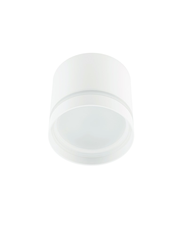 Round ceiling luminaires - Nowodvorski CRES Spot Surface Mounted Max wattage 12W only LED GX53 White 10478 - product kolory-swiatla.pl 4