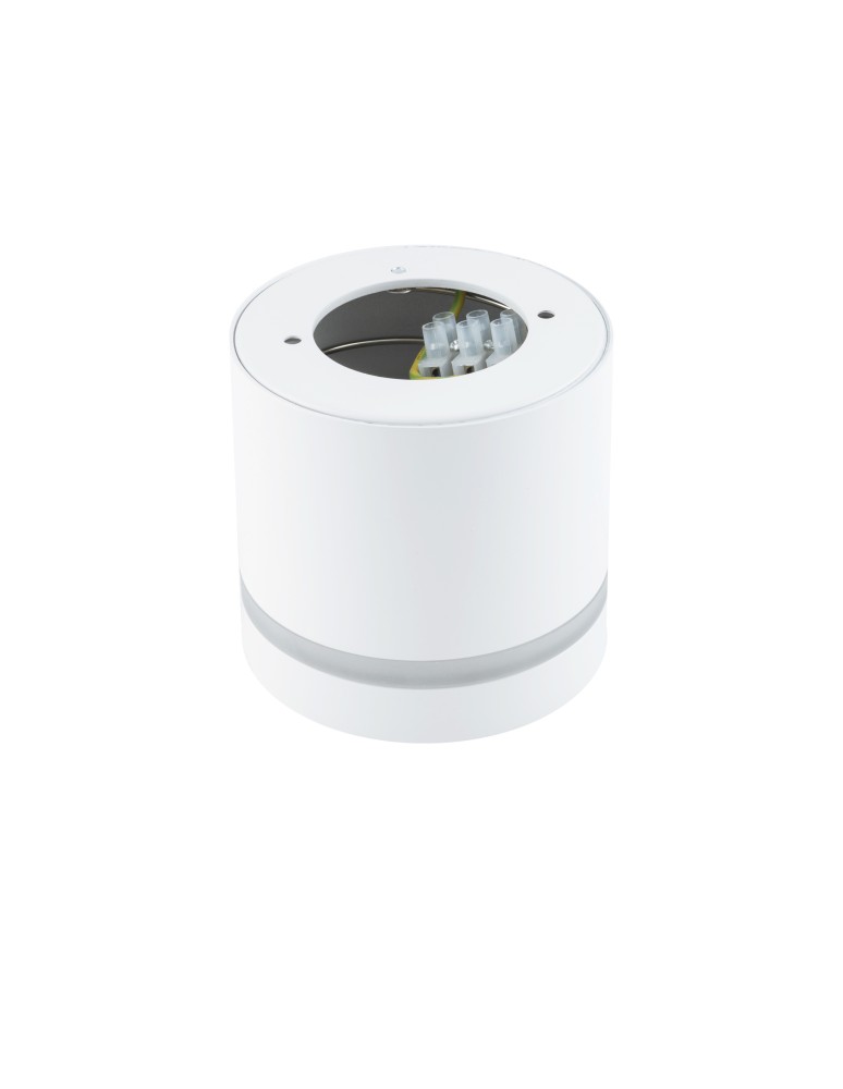 Round ceiling luminaires - Nowodvorski CRES Spot Surface Mounted Max wattage 12W only LED GX53 White 10478 - product kolory-swiatla.pl 5