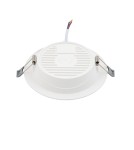 Recessed lamps with round shade - Nowodvorski MYKONOS LED 10W Spot Flush Mounted Max power 10W LED 4000K White 10538 - product 5