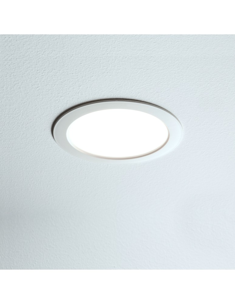 Recessed lamps with round shade - Nowodvorski MYKONOS LED 10W Spot Flush Mounted Max power 10W LED 4000K White 10538 - product kolory-swiatla.pl 6