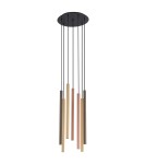 Pendant tube lamps - Nowodvorski LASER 490 Suspended Ceiling Max power 7x10W only LED G9 Multicolor 10704 - product 1