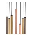 Pendant tube lamps - Nowodvorski LASER 490 Suspended Ceiling Max power 7x10W only LED G9 Multicolor 10704 - product 5