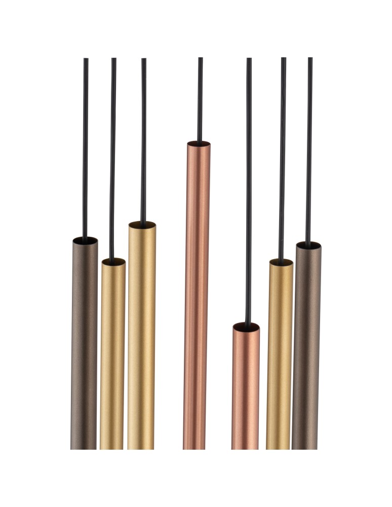 Pendant tube lamps - Nowodvorski LASER 490 Suspended Ceiling Max power 7x10W only LED G9 Multicolor 10704 - product kolory-swiatla.pl 5