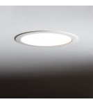 Recessed lamps with round shade - Nowodvorski MYKONOS LED 15W Spot Flush Mounted Max power 15W LED 3000K White 10540 - product 2