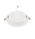 Recessed lamps with round shade - Nowodvorski MYKONOS LED 15W Spot Flush Mounted Max power 15W LED 3000K White 10540 - product 5