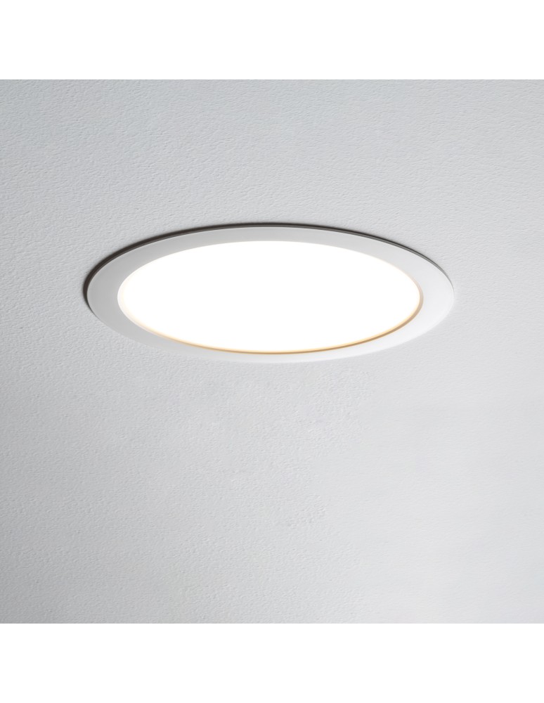Recessed lamps with round shade - Nowodvorski MYKONOS LED 15W Spot Flush Mounted Max power 15W LED 3000K White 10540 - product kolory-swiatla.pl 6