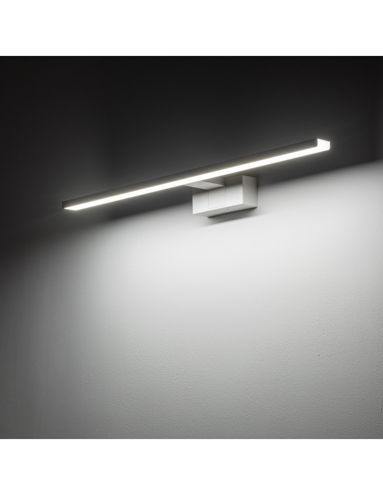 Wall lamps over the mirror - Nowodvorski CEZANNE LED M Wall Wall lamp picture max power 12W LED 4000K White 10684 - product kolory-swiatla.pl 6