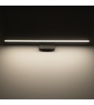 Wall lamps over the mirror - Nowodvorski CEZANNE LED M Wall Wall lamp Picture wall lamp Max power 12W LED 3000K Black 10670 - product 2