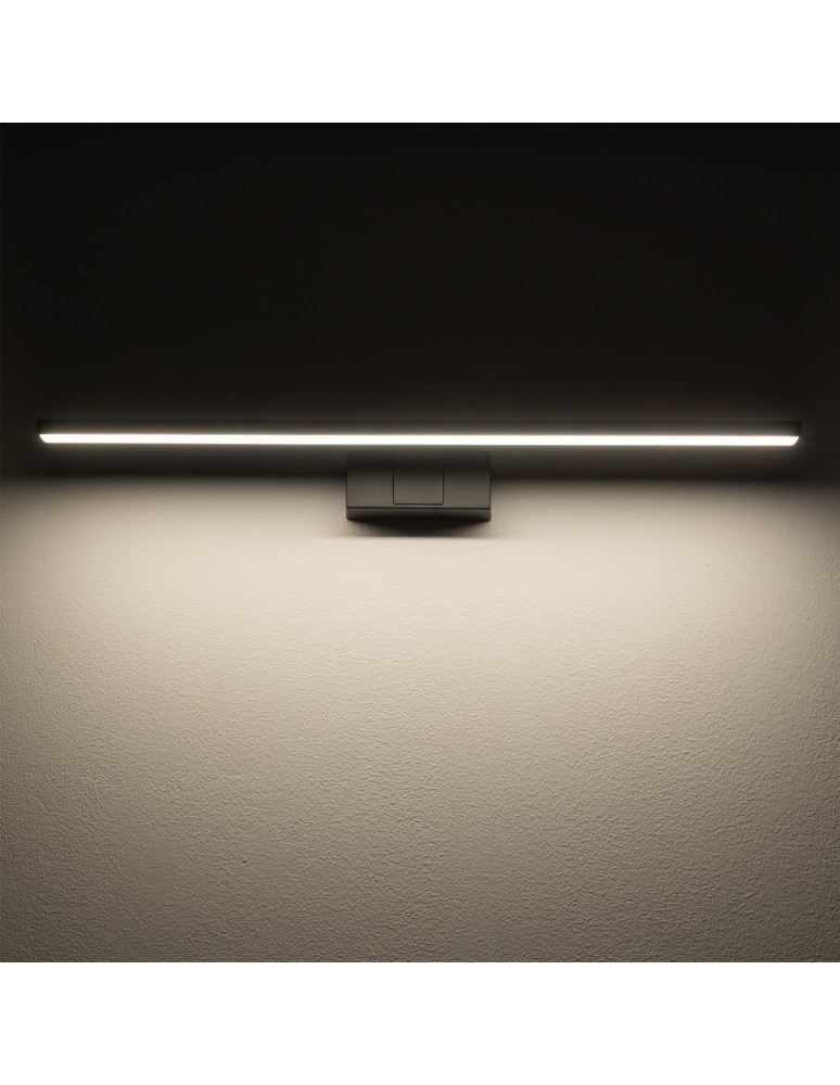 Wall lamps over the mirror - Nowodvorski CEZANNE LED M Wall Wall lamp Picture wall lamp Max power 12W LED 3000K Black 10670 - product kolory-swiatla.pl 2