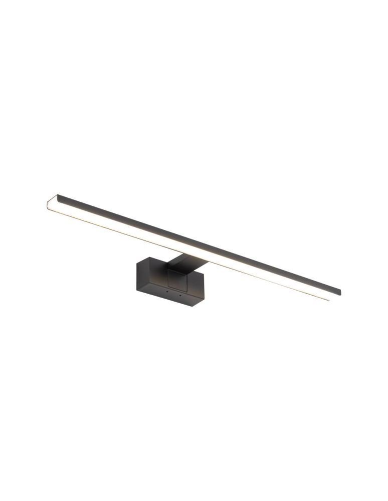 Wall lamps over the mirror - Nowodvorski CEZANNE LED M Wall Wall lamp Picture wall lamp Max power 12W LED 3000K Black 10670 - product kolory-swiatla.pl 3