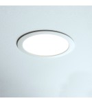 Recessed lamps with round shade - Nowodvorski MYKONOS LED 18W Spot Flush Mounted Max power 18W LED 4000K White 10543 - product 6