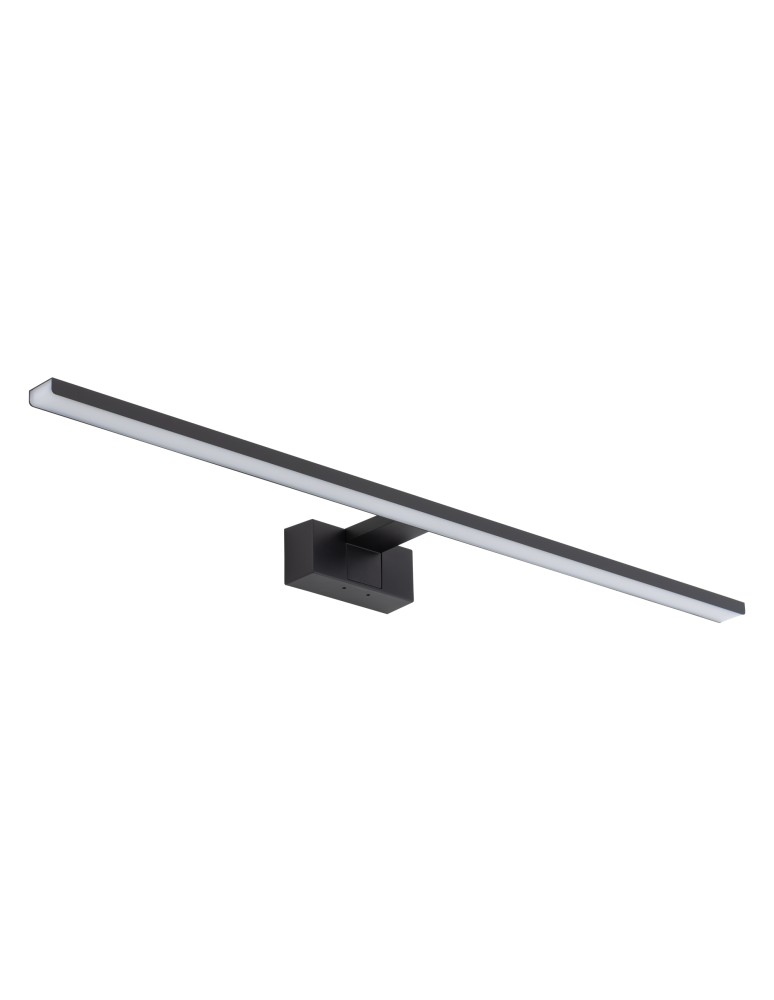 Wall lamps over the mirror - Nowodvorski CEZANNE LED L Wall Wall lamp Picture wall lamp Max power 15W LED 4000K Black 10678 - product kolory-swiatla.pl 1