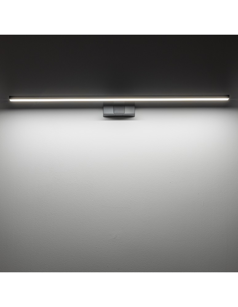 Wall lamps over the mirror - Nowodvorski CEZANNE LED L Wall Wall lamp Picture wall lamp Max power 15W LED 4000K Black 10678 - product kolory-swiatla.pl 2