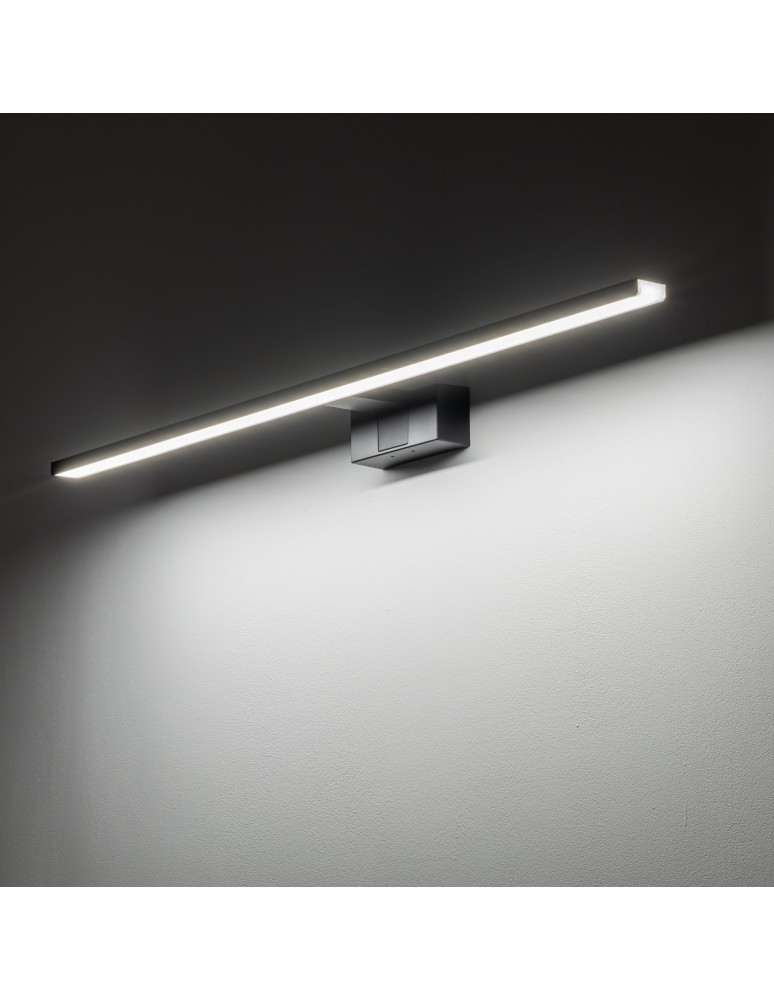 Wall lamps over the mirror - Nowodvorski CEZANNE LED L Wall Wall lamp Picture wall lamp Max power 15W LED 4000K Black 10678 - product kolory-swiatla.pl 6