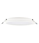 Recessed lamps with round shade - Nowodvorski MYKONOS LED 24W Spot Flush Mounted Max power 24W LED 4000K White 10545 - product 1