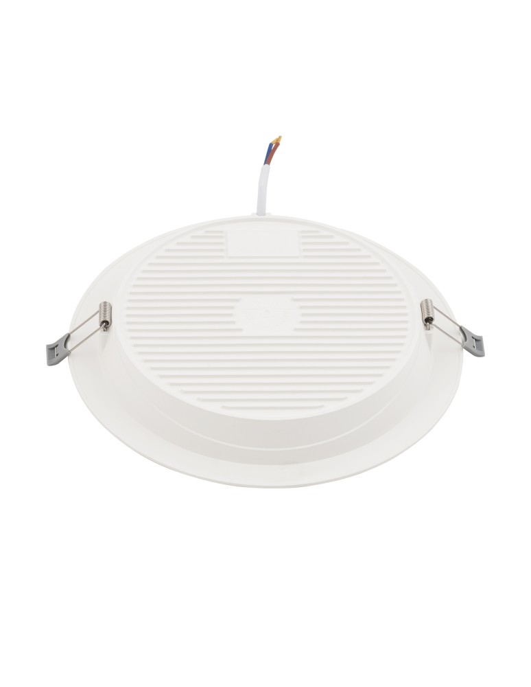 Recessed lamps with round shade - Nowodvorski MYKONOS LED 24W Spot Flush Mounted Max power 24W LED 4000K White 10545 - product kolory-swiatla.pl 5