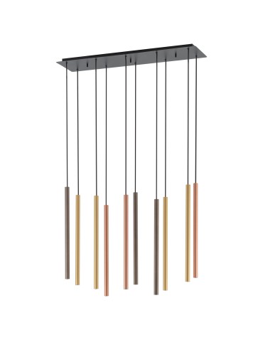 Nowodvorski LASER 490 Suspended Ceiling Max power 10x10W only LED G9 Multicolor 10705