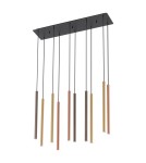 Pendant tube lamps - Nowodvorski LASER 490 Suspended Ceiling Max power 10x10W only LED G9 Multicolor 10705 - product 3