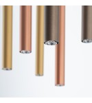 Pendant tube lamps - Nowodvorski LASER 490 Suspended Ceiling Max power 10x10W only LED G9 Multicolor 10705 - product 5