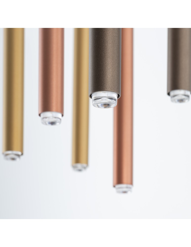 Pendant tube lamps - Nowodvorski LASER 490 Suspended Ceiling Max power 10x10W only LED G9 Multicolor 10705 - product kolory-swiatla.pl 6