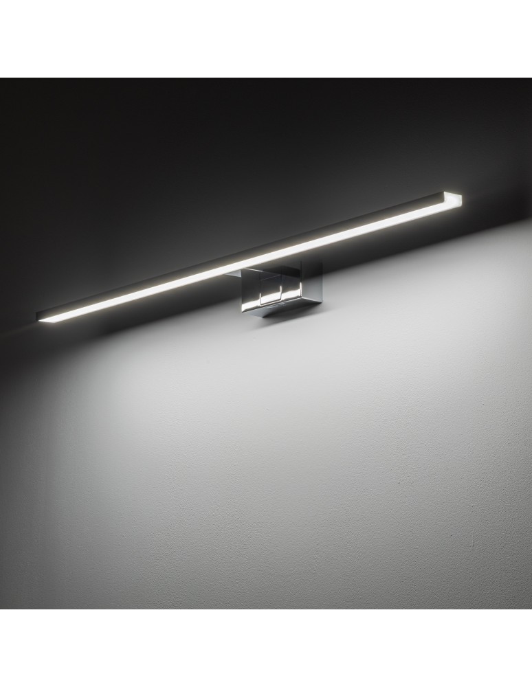 Wall lamps over the mirror - Nowodvorski CEZANNE LED L Wall lamp picture wall lamp Max power 15W LED 4000K Chrome 10682 - product kolory-swiatla.pl 6