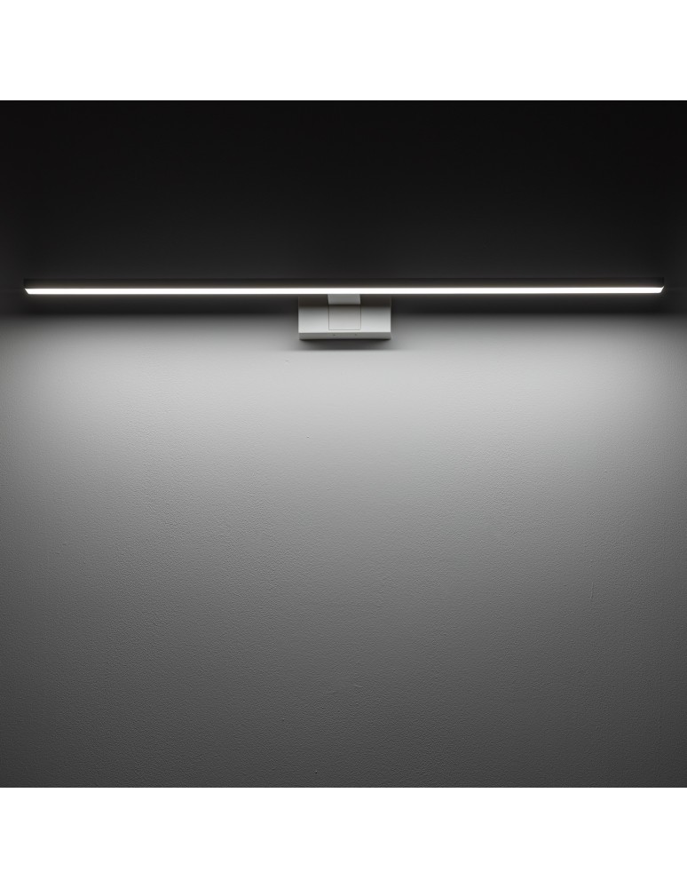 Wall lamps over the mirror - Nowodvorski CEZANNE LED L Wall Wall lamp picture max power 15W LED 4000K White 10685 - product kolory-swiatla.pl 2