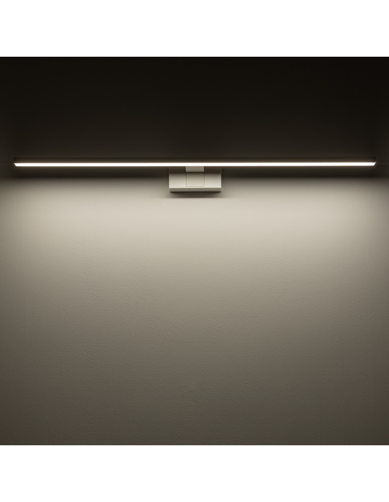 Wall lamps over the mirror - Nowodvorski CEZANNE LED L Wall Wall lamp Picture wall lamp Max power 15W LED 3000K White 10674 - product kolory-swiatla.pl 2