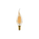 Nowodvorski BULB VINTAGE LED E14, 6W Źródła światła i akcesoria E14 Max moc 6W LED 2200K Transparentny bursztynowy 10592