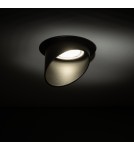 Black flush-mounted lamps - Nowodvorski SOLTA Spot Concealed Max wattage 10W only LED GU10 Black 10491 - product 2
