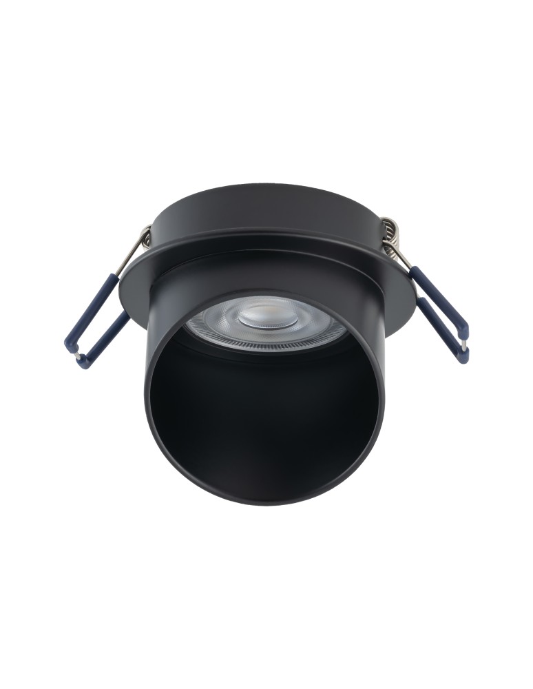 Black flush-mounted lamps - Nowodvorski SOLTA Spot Concealed Max wattage 10W only LED GU10 Black 10491 - product kolory-swiatla.pl 3